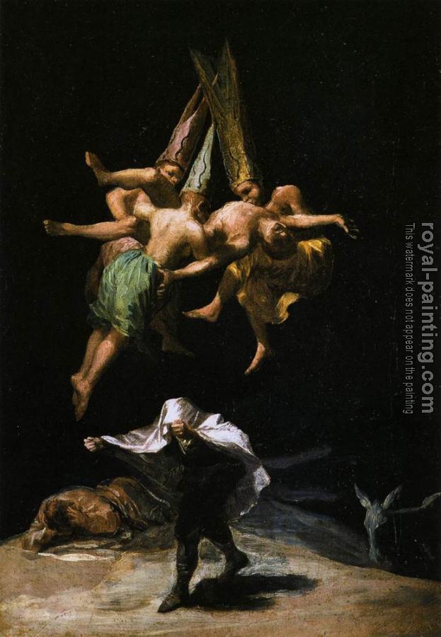 Francisco De Goya : Witches in the Air